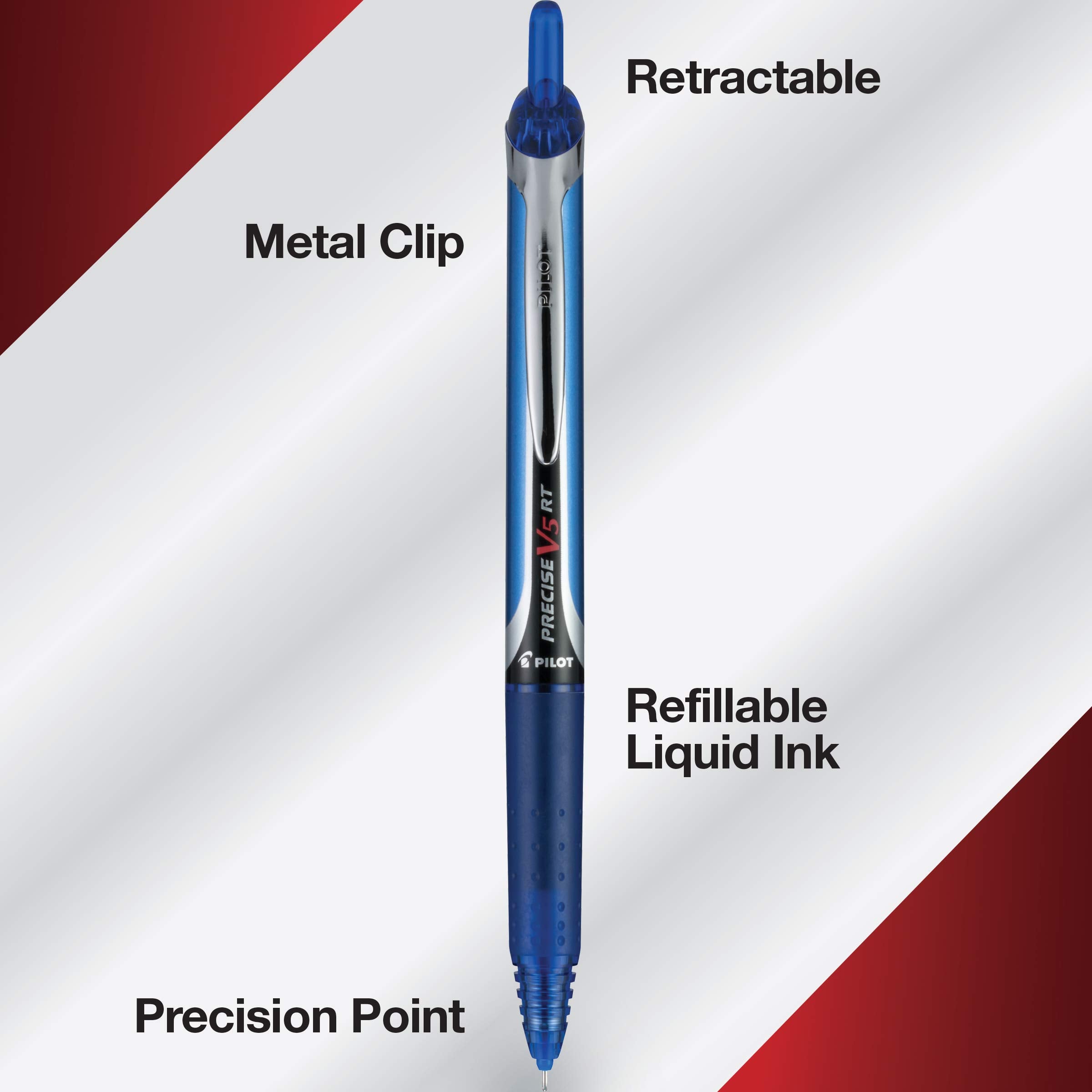 PILOT Precise V5 RT agarre de goma comodidad para escritura prolongada