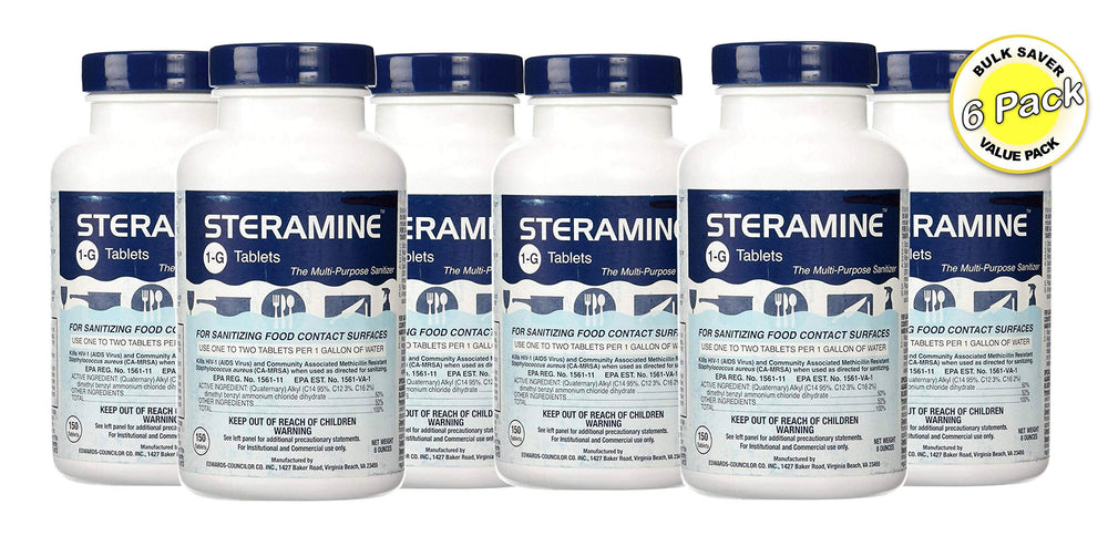 Pink Rhyme Steramine tablet close-up highlighting compact texture for quick dissolve