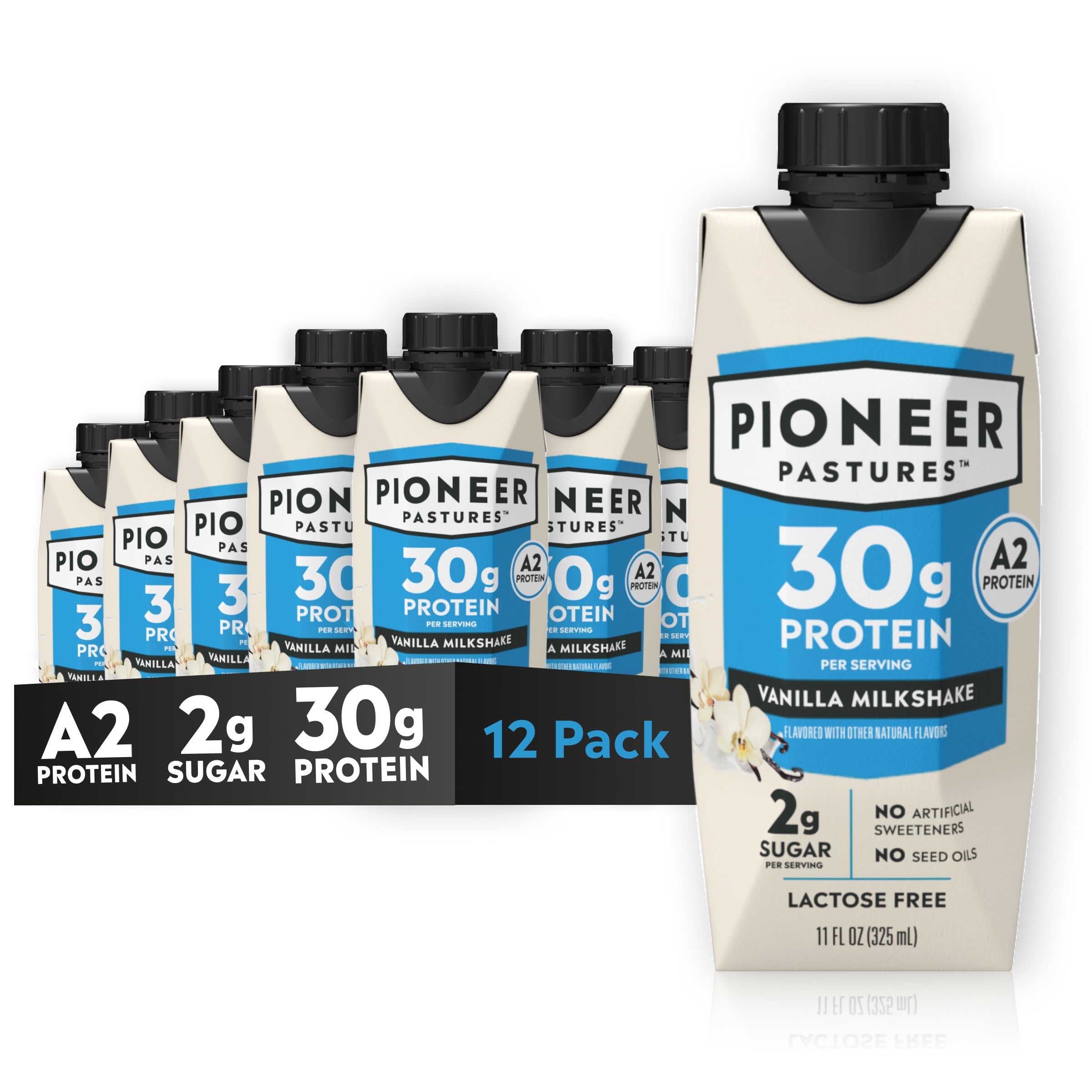 Pioneer Pastures pack de 12 botellas, conveniente para almacenamiento