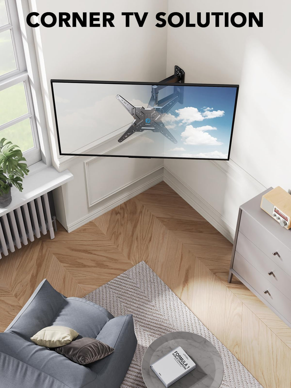 Pipishell placa de pared ancha distribuye carga de forma segura
