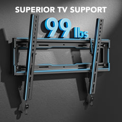 Pipishell televisor montado con inclinación para reducir reflejos y mejorar visión