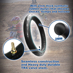 PIVOTRAX inner tube installed on bike wheel showing reliable ride stability