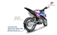 PIVOTRAX 2mm butyl rubber texture showing puncture-resistant durability