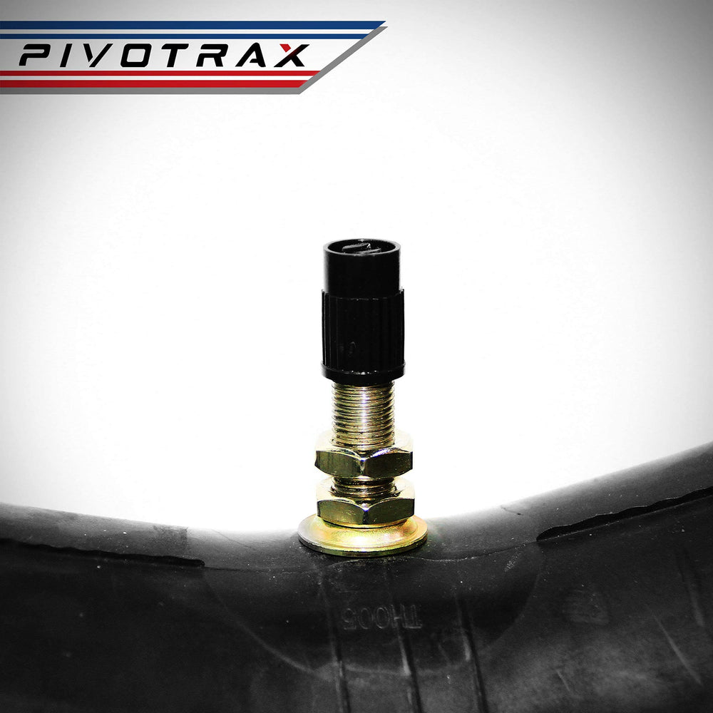 PIVOTRAX tube folded compact for storage showing convenient spares