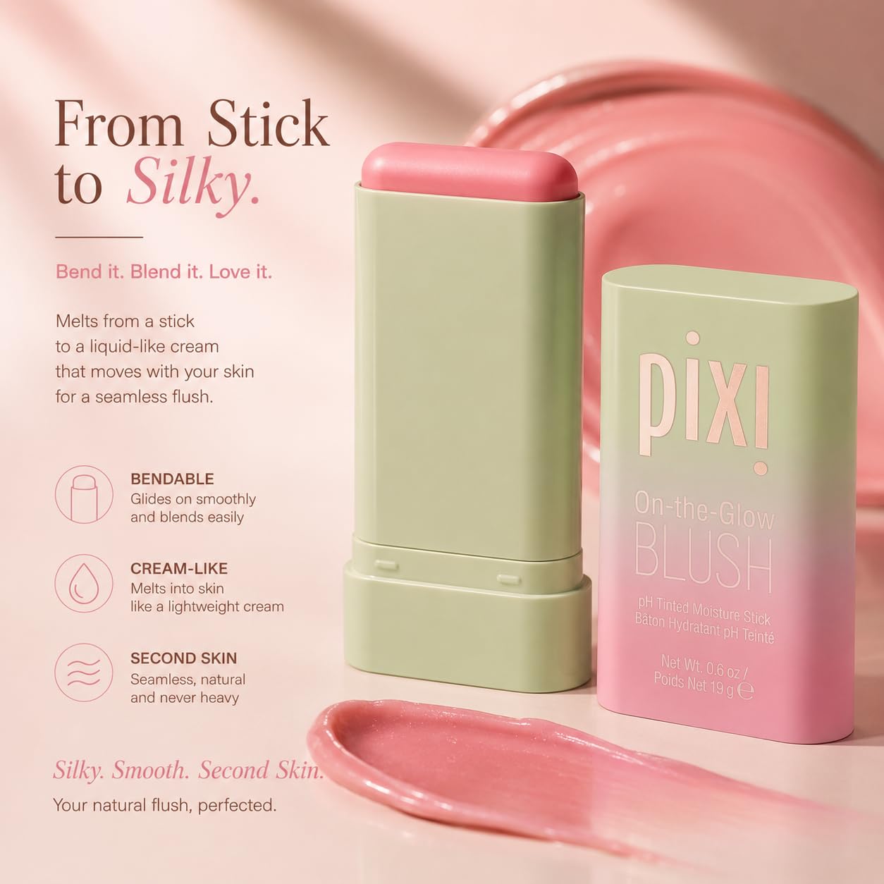 Pixi barra junto a objetos para demostrar tamaño portátil