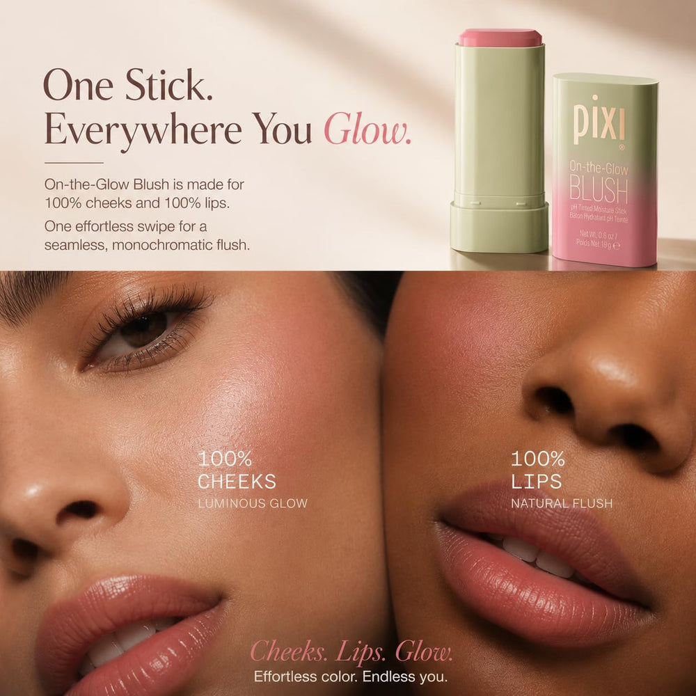 Pixi etiqueta con ingredientes clave para cuidado y antioxidantes