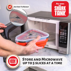 PIZZA PACK detalle de silicona alimentaria, sin BPA y durable