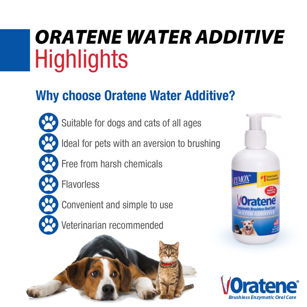 PKB Animal Health primer plano del líquido ZYMOX Oratene, textura suave