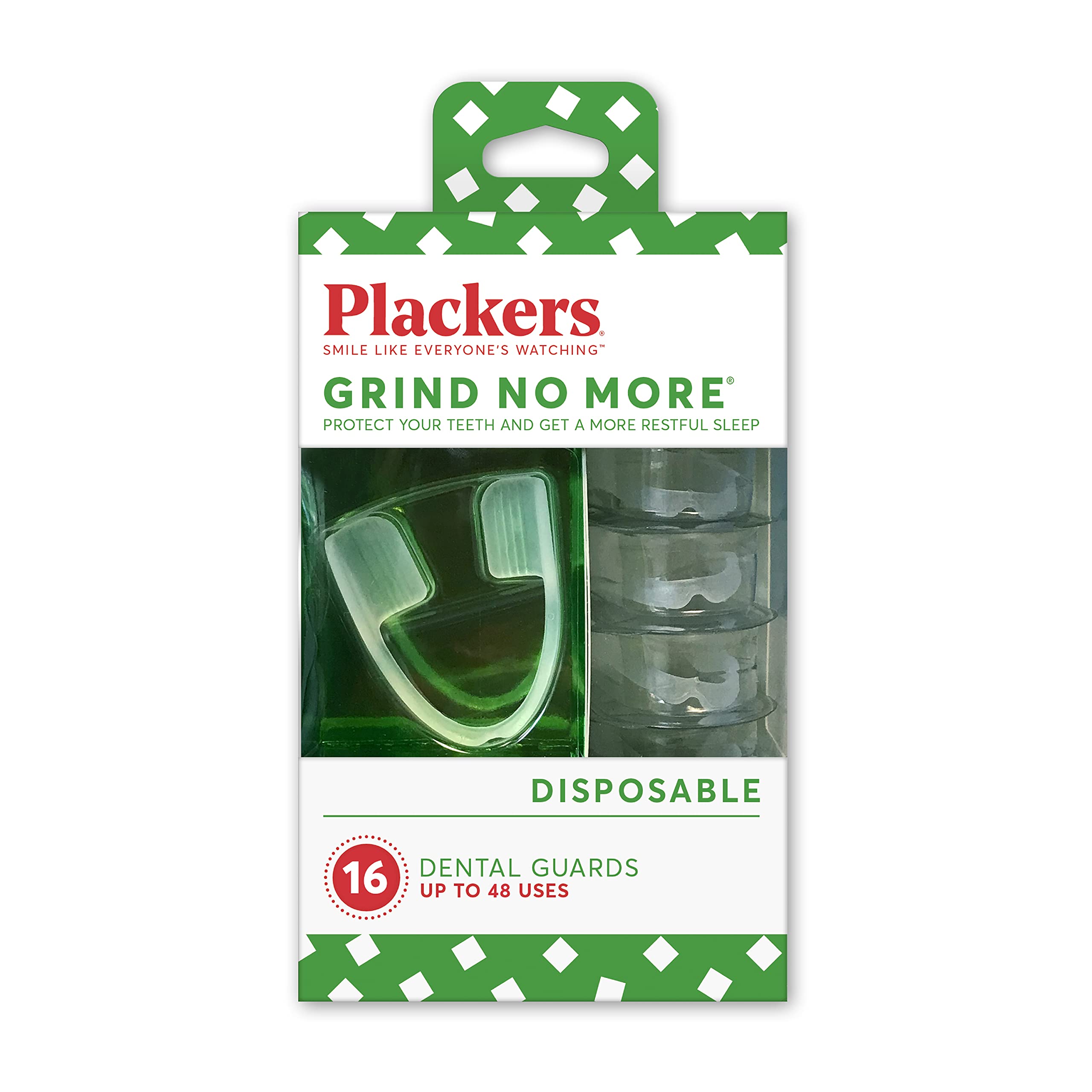 Plackers protector frontal empaquetado mostrando comodidad instantánea