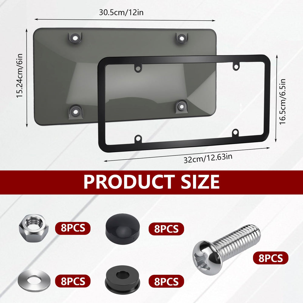 PLALEI close-up of frame edge showing clear plastic finish and scratch resistance