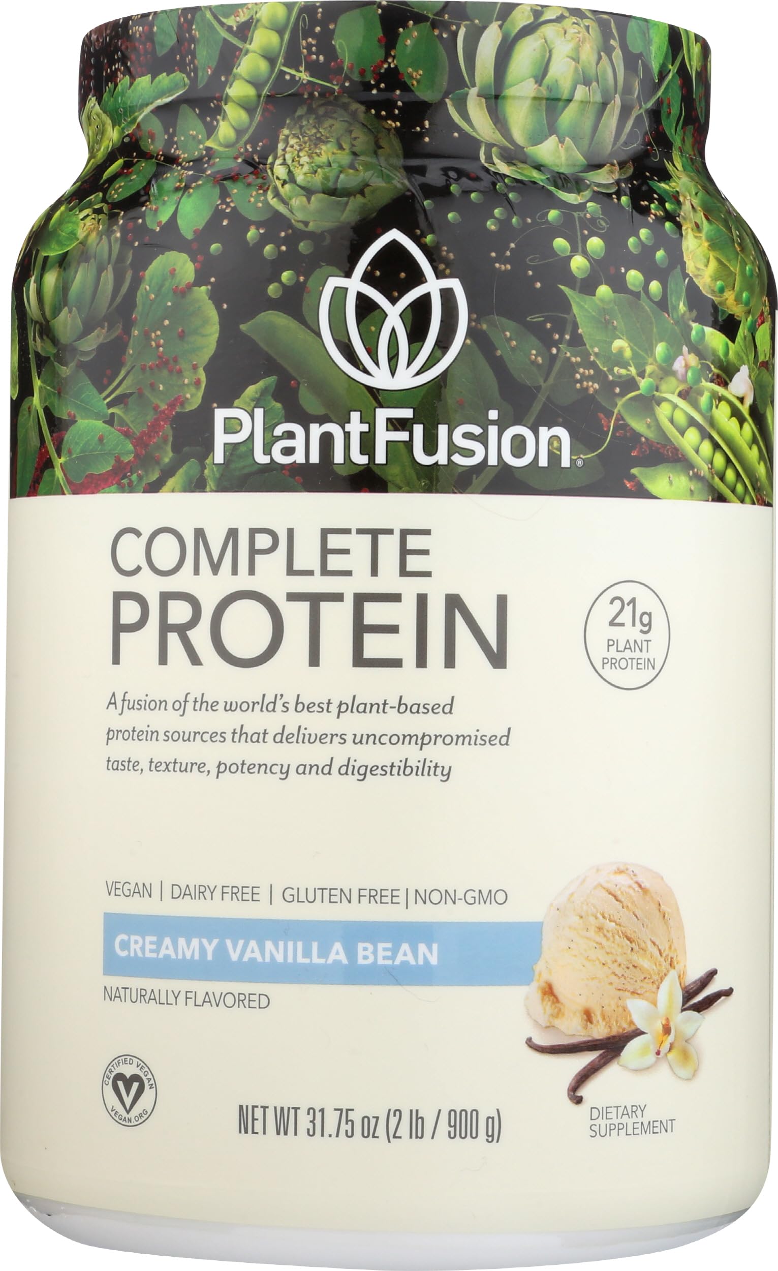 PlantFusion close-up of fine powder texture for smooth, non-chalky mixes