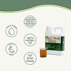 plantonix Neem Bliss aplicación diluida en cabello mostrando hidratación y control