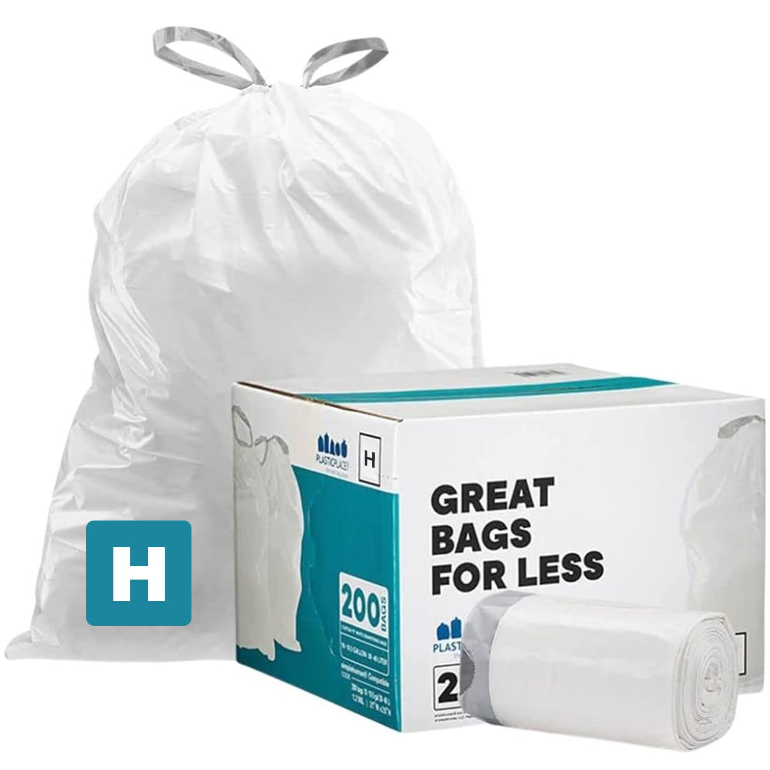 Plasticplace paquete frontal mostrando ajuste Code H y almacenamiento eficiente