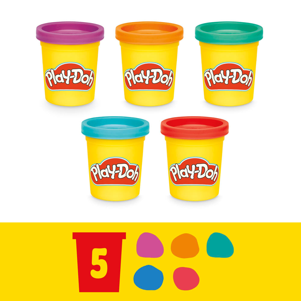 Play‑Doh accesorios como rodillo y extrusor, facilitan texturas