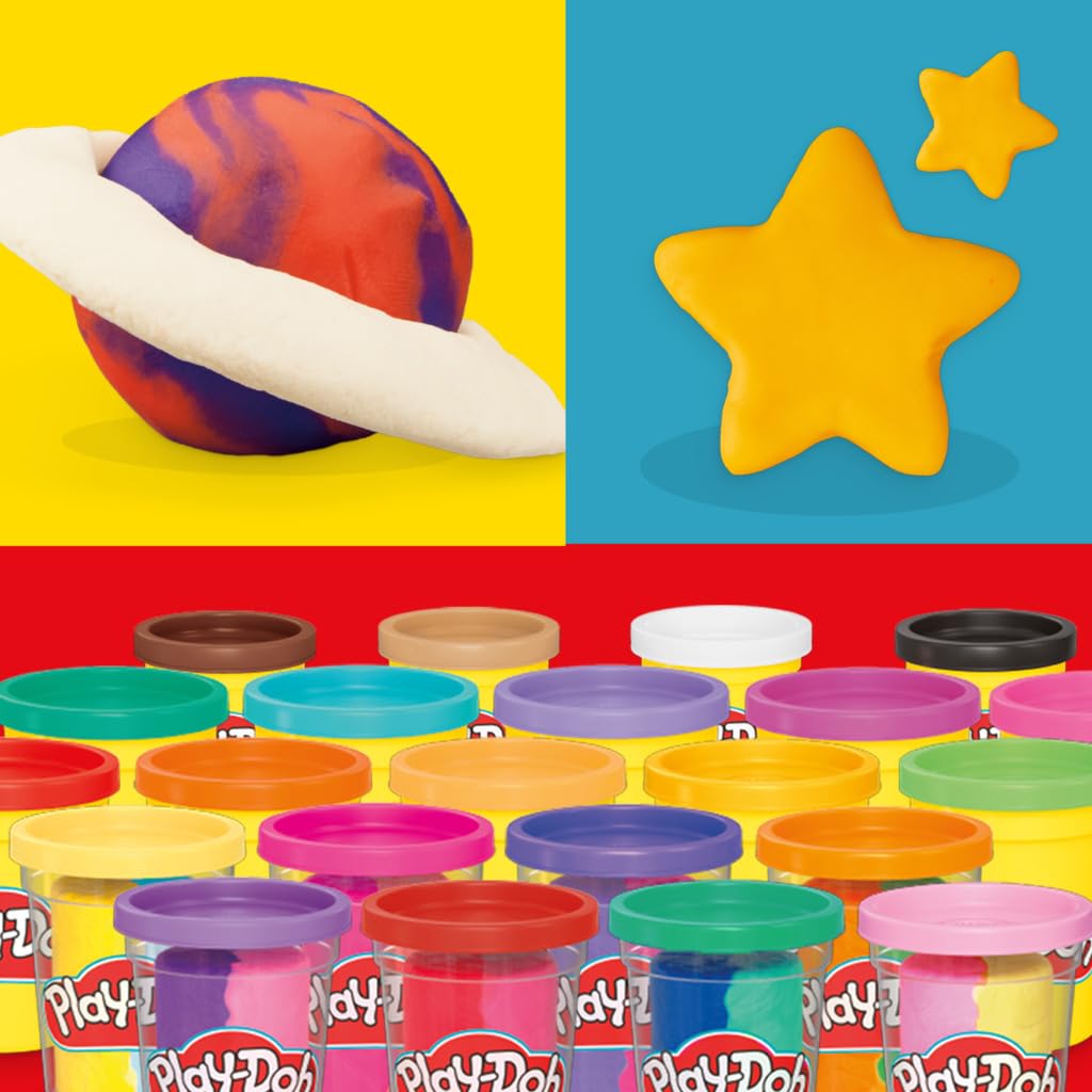 Play‑Doh textura en manos mostrando facilidad para moldear