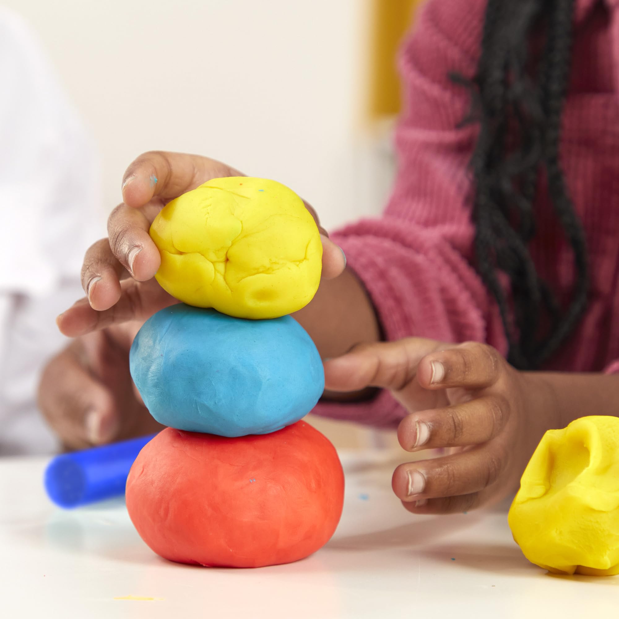 Play-Doh envase cerrado guardado correctamente para conservar