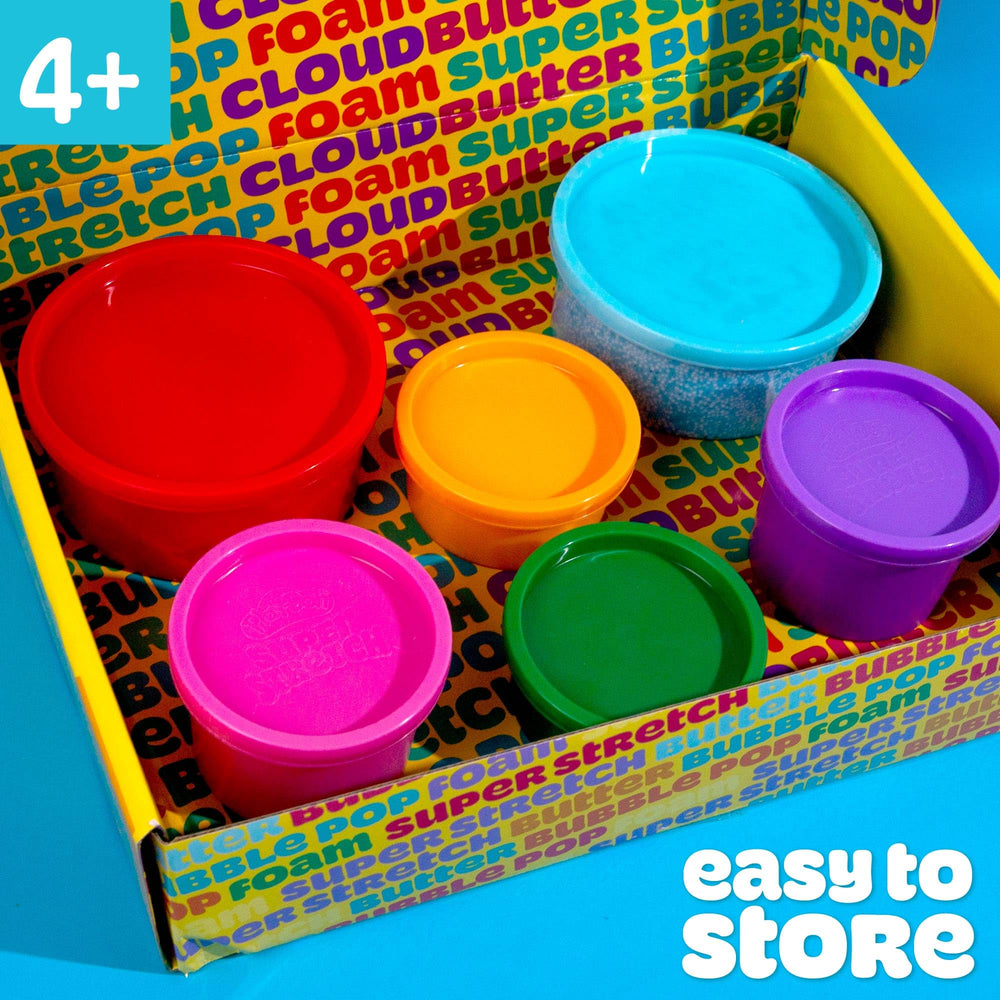 Play-Doh Foam con perlas visibles, contraste crujiente para juego sensorial