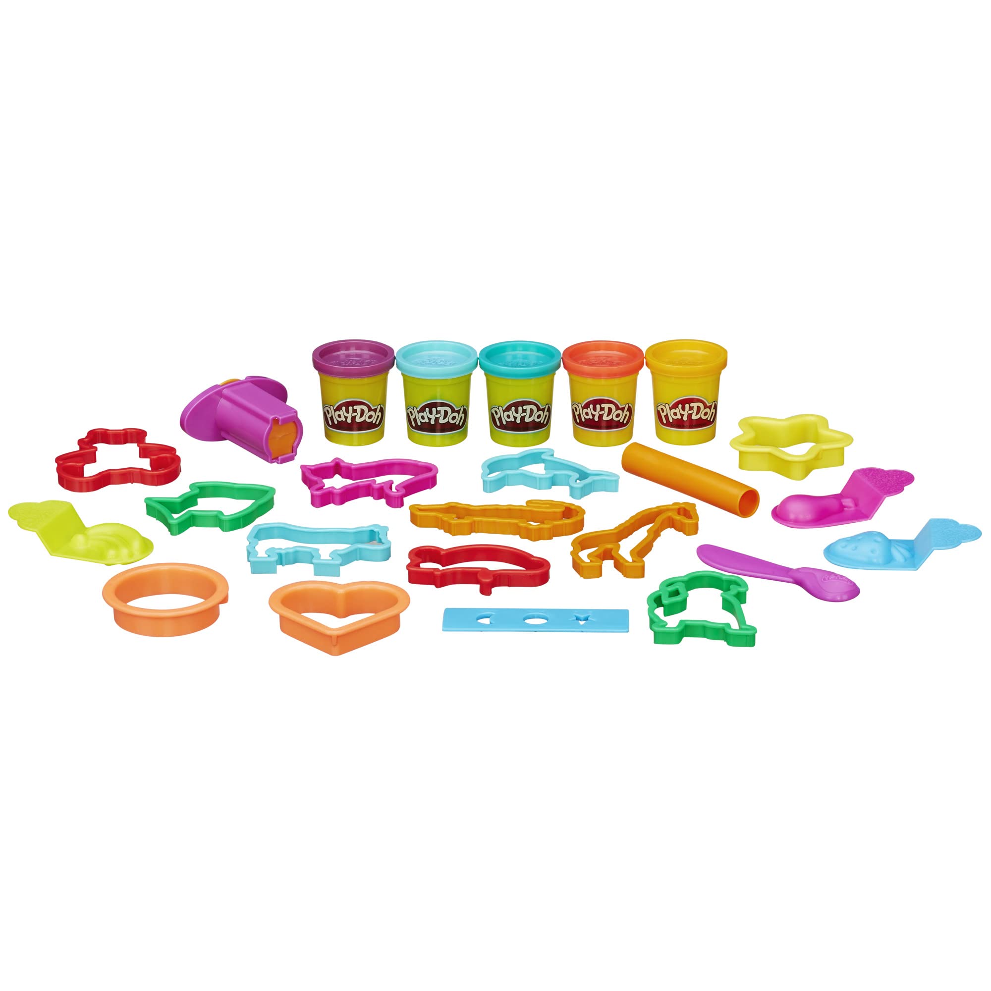 Play‑Doh comparación de tamaño con manos para referencia de escala