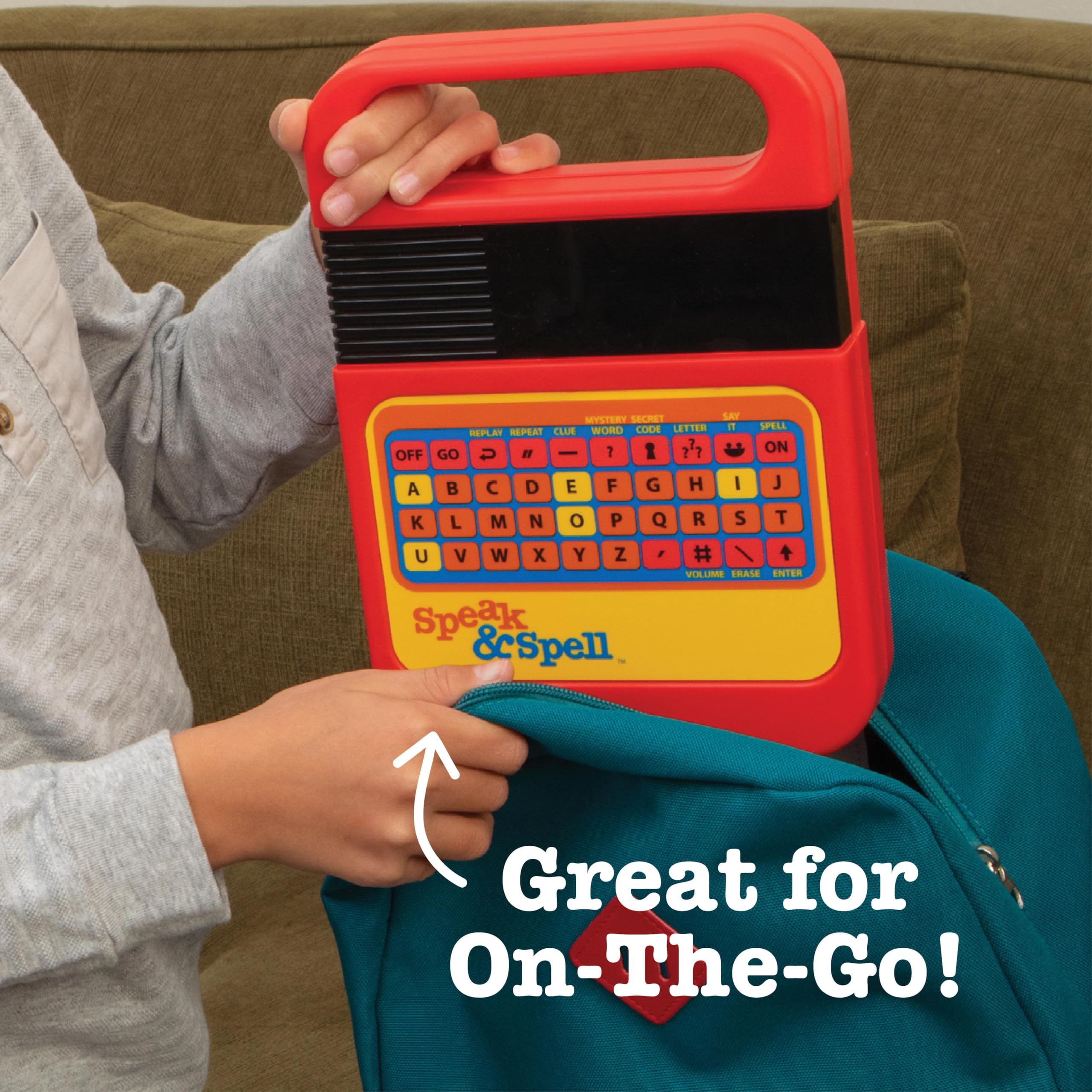 PlayMonster Speak & Spell empaquetado listo para regalo, opción educativa para ocasiones especiales
