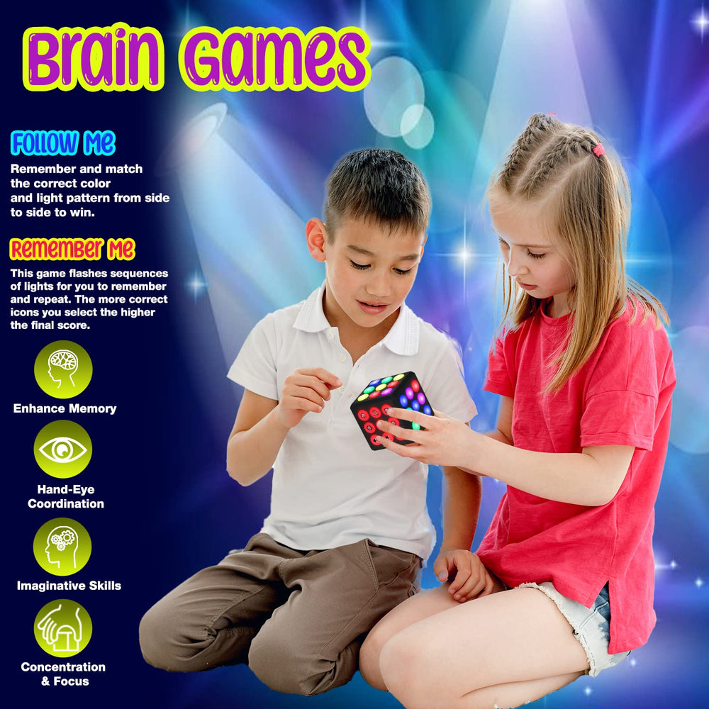 PlayRoute cubo con luces encendidas, atractivo espectáculo luminoso relajante