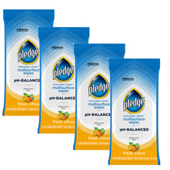 Pledge paquete frontal Fresh Citrus mostrando 25 unidades por envase