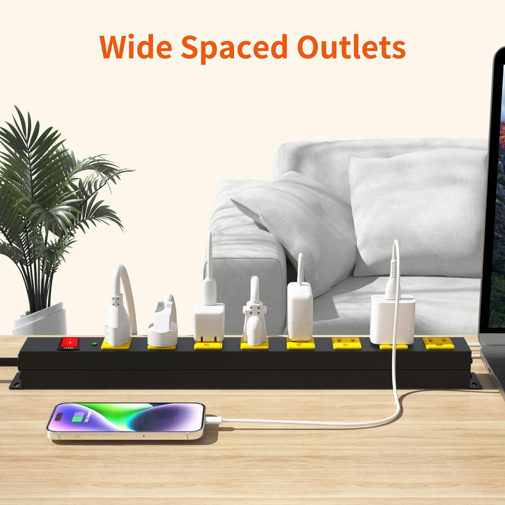 Plug'n comparación de tamaño con objetos cotidianos para referencia de escala