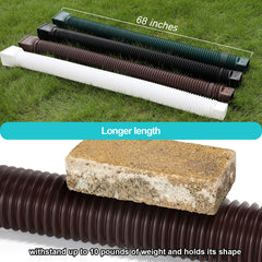plusgutter conjunto de adaptadores y tornillos listos para instalar y asegurar