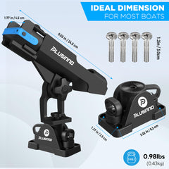 PLUSINNO angle adjustment demonstrating 360 degree rotation and precise positioning