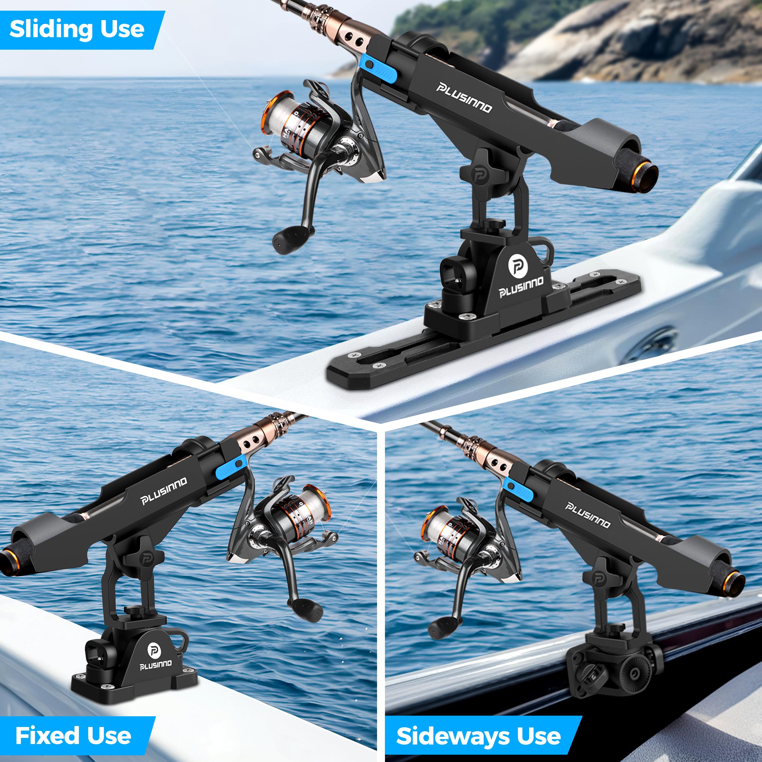 PLUSINNO silicone gasket close-up protecting boat surface and increasing grip