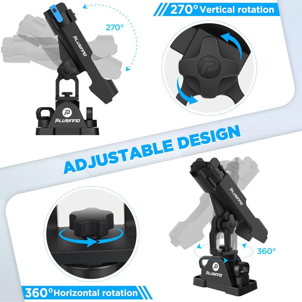 PLUSINNO size comparison with rod illustrating compact footprint and space savings