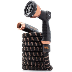 Pocket Hose manguera frente del empaque mostrando tamaño compacto