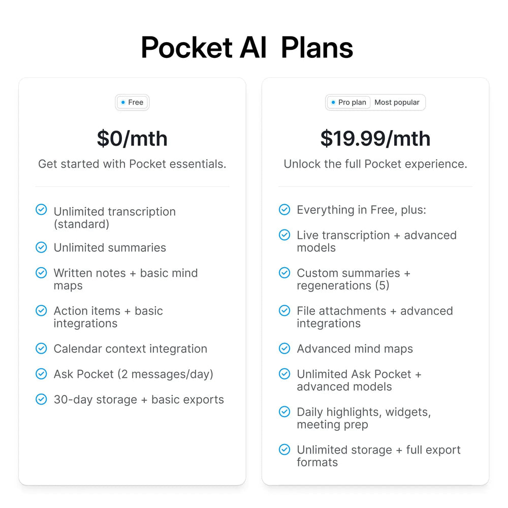 Pocket on a meeting table beside laptop and notebook enabling easy capture of discussions