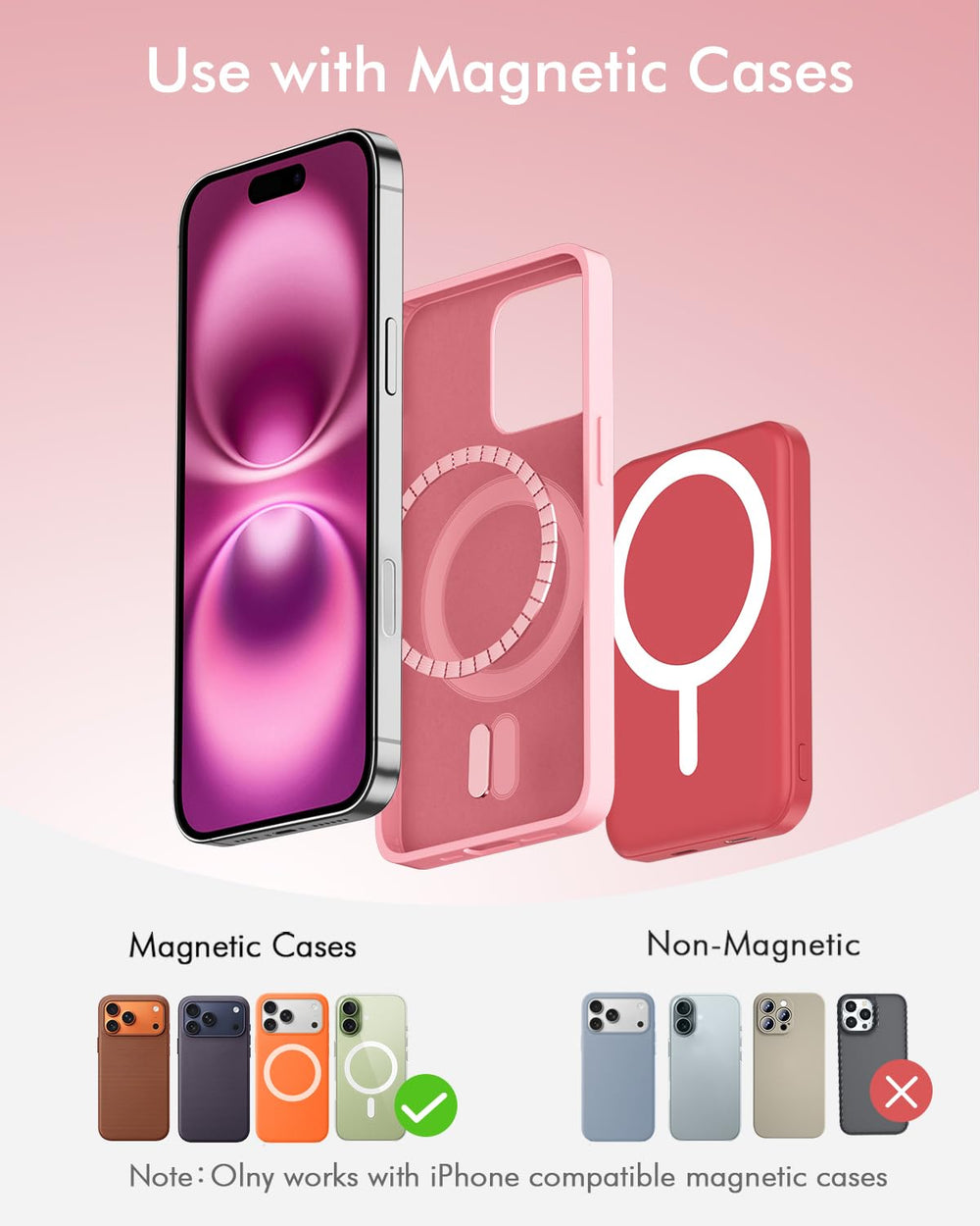 podoru primer plano de imanes y nanoadsorción para sujeción segura al iPhone