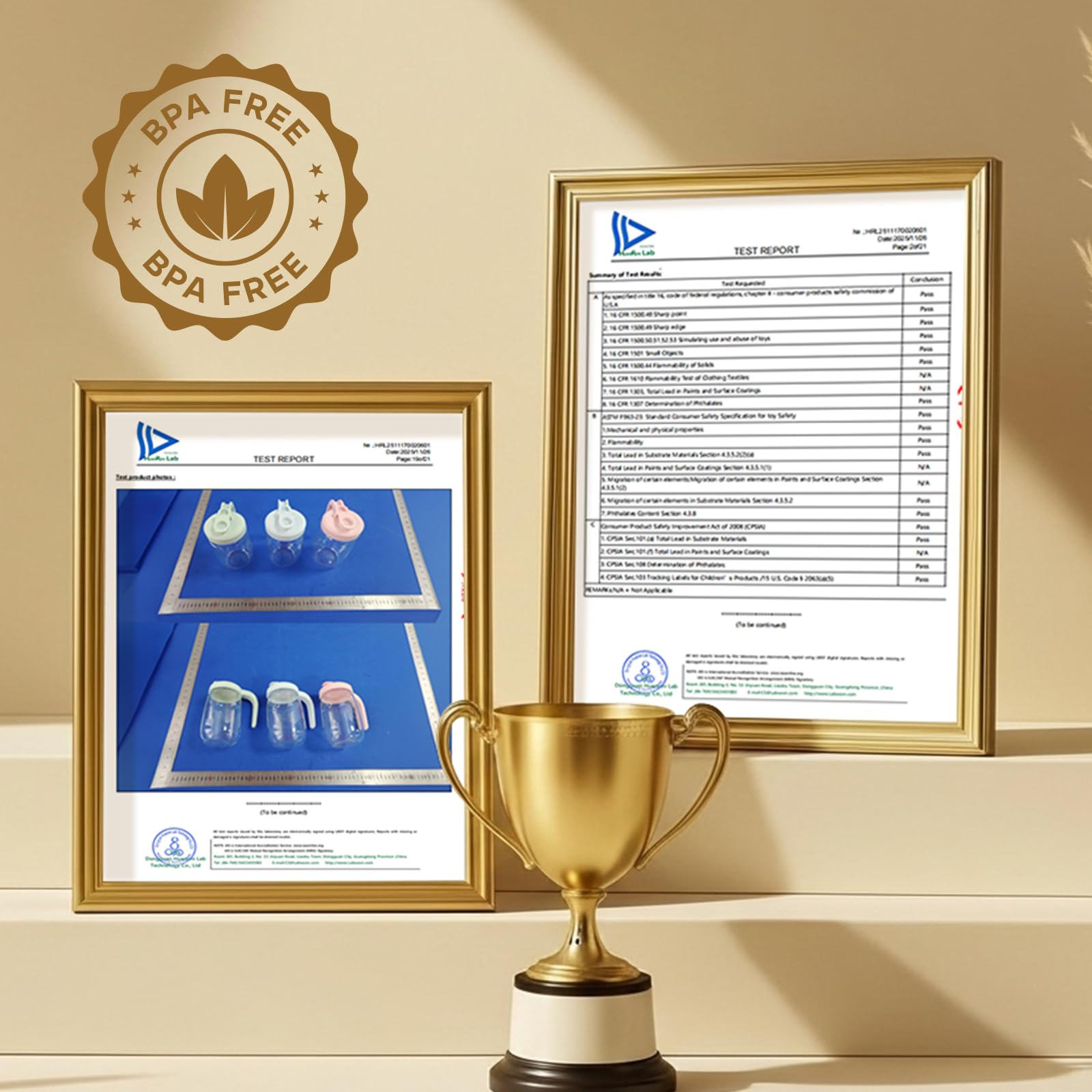 POIKSHARK jarra junto a taza para comparar tamaño y capacidad