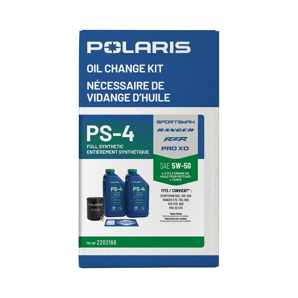 Polaris genuine oil filter detail showing fitment and filtration benefit for engines