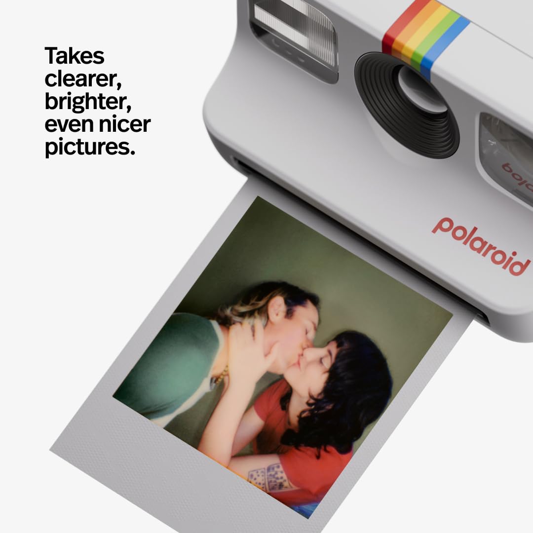 Polaroid Go textura del cuerpo blanco con acabado resistente
