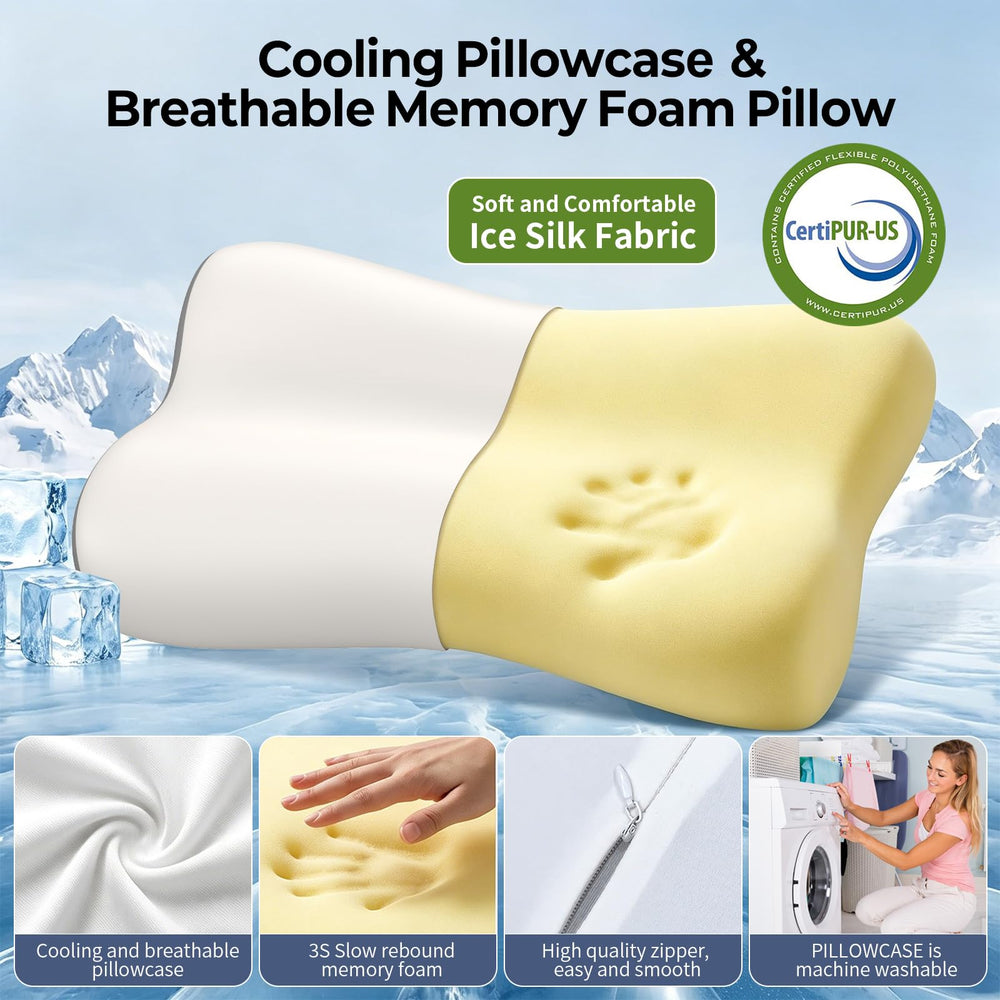 Polovo closeup memory foam cross-section highlighting supportive, pressure-relieving foam