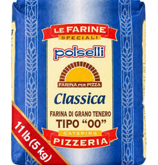 POLSELLI Classica front packaging showing 11 lb bag and brand logo benefits