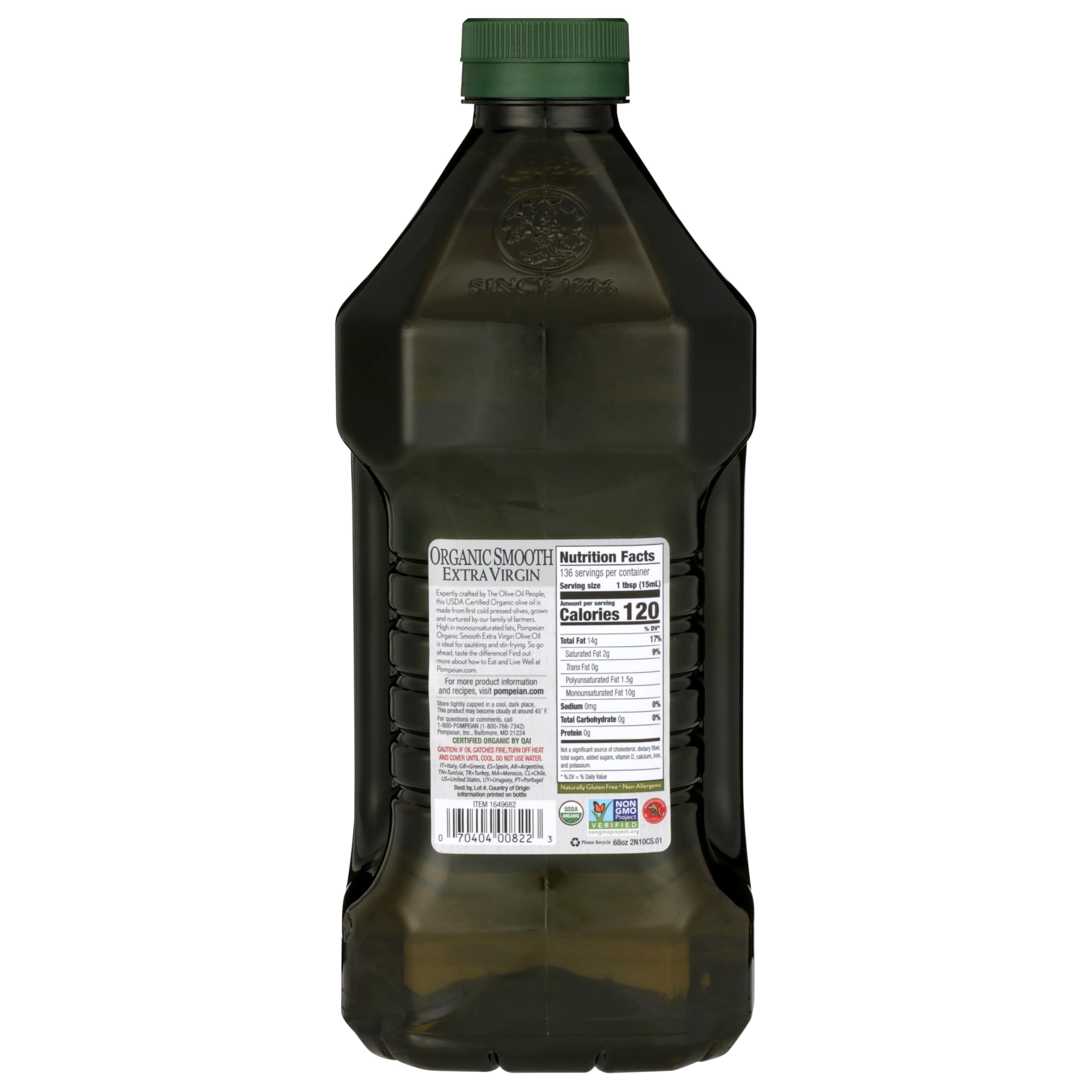 Pompeian aceitunas frescas junto al frasco resaltando origen artesanal