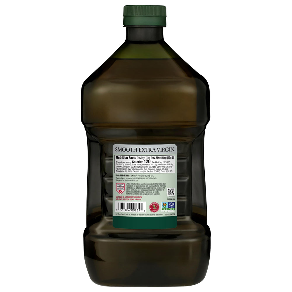 Pompeian en cocina cotidiana, envase grande listo para uso frecuente