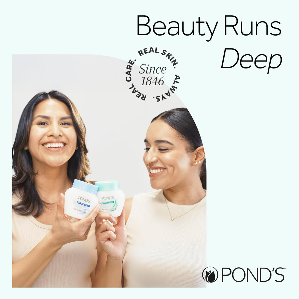 POND'S paquete de tres unidades resaltando ahorro y reposición