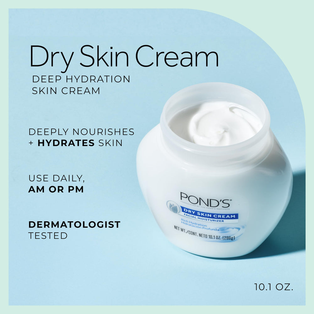 POND'S textura cremosa en primer plano que ilustra hidratación intensa