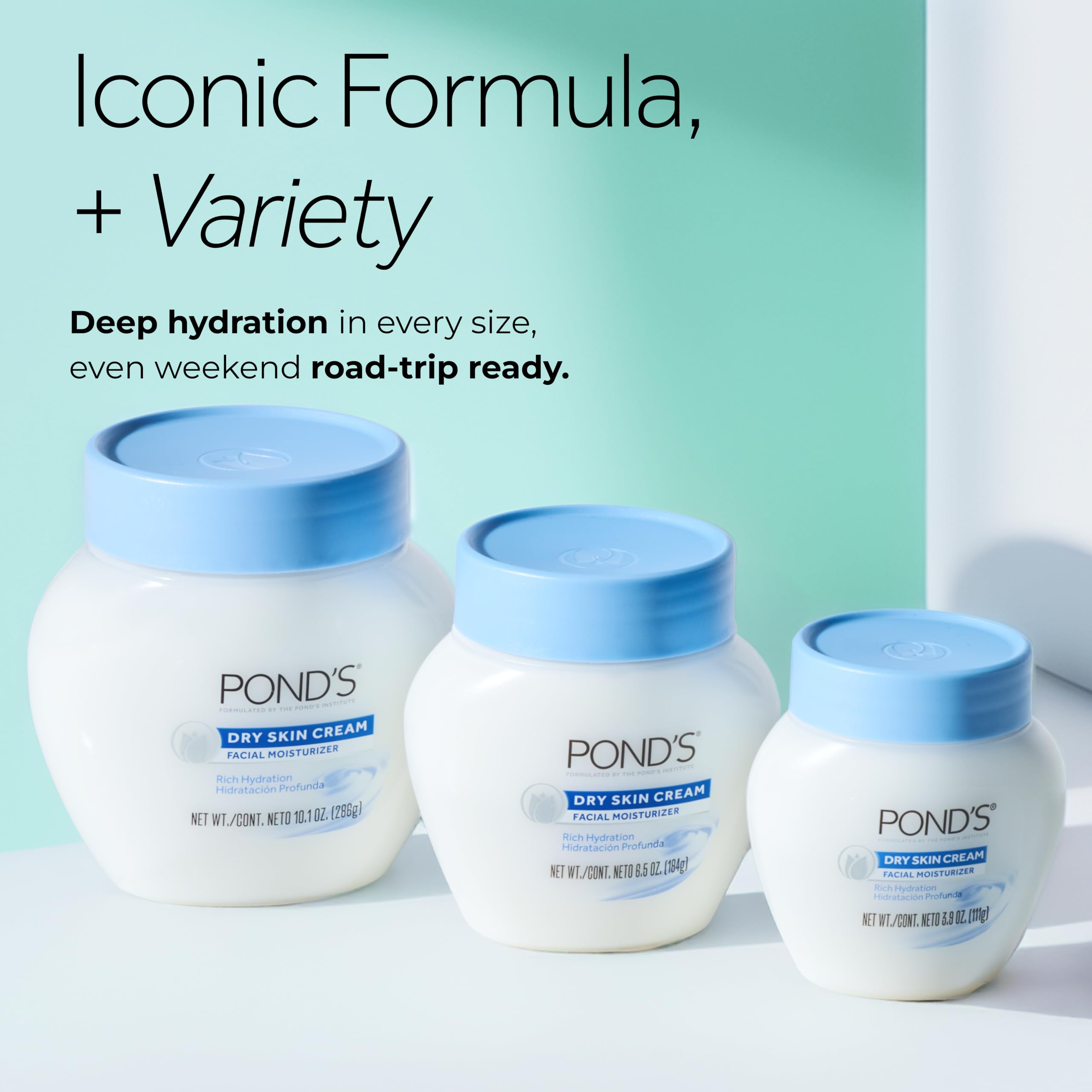 POND'S crema aplicada en rutina nocturna para nutrición reparadora
