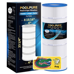 POOLPURE cartucho C1200 vista frontal, reemplazo compatible y rendimiento fiable