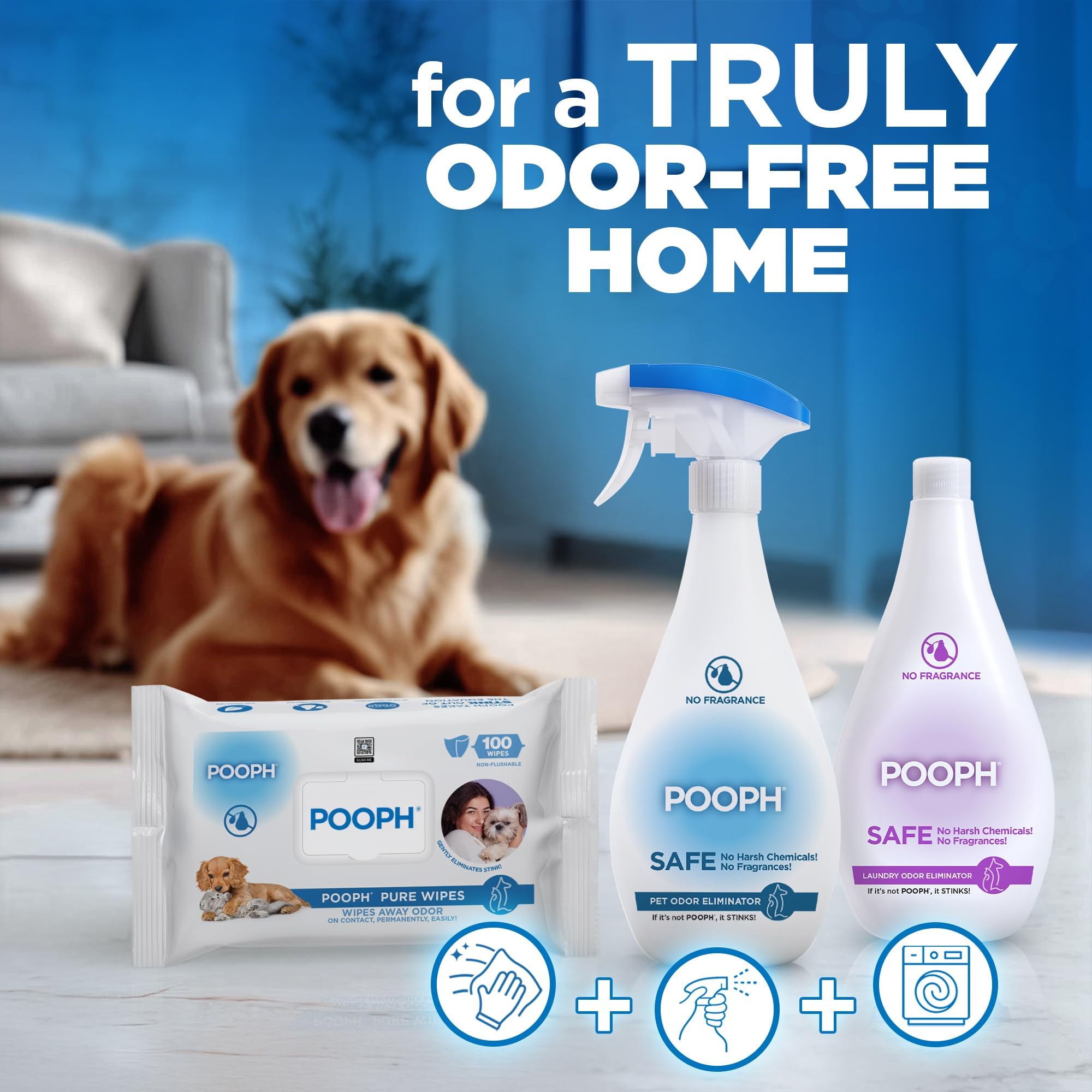 POOPH interior de lavadora sin olor después de varios lavados