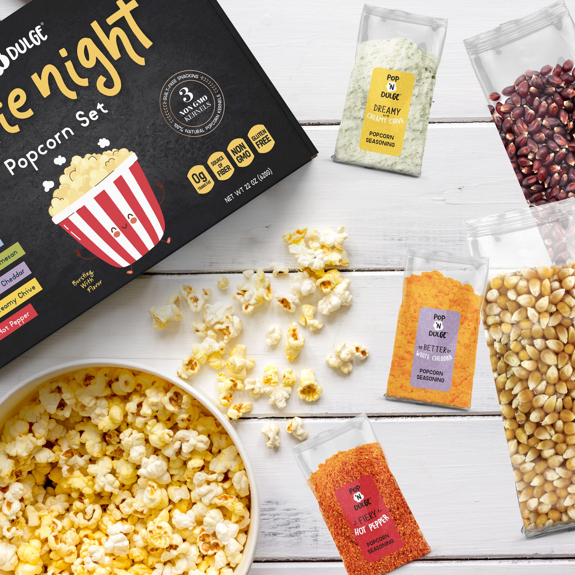 Pop n' Dulge bolsa en microondas cocinando palomitas rápidamente