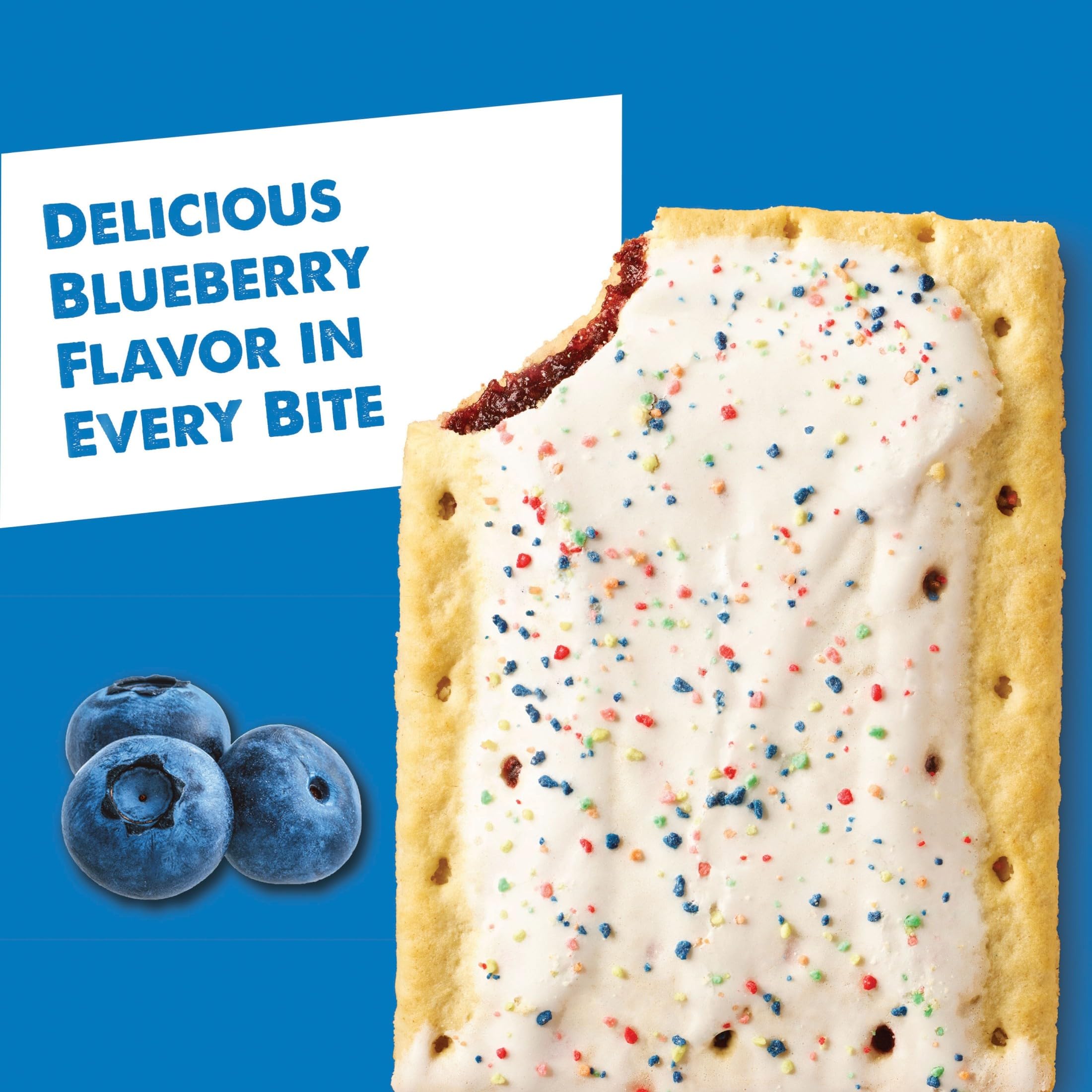 Pop-Tarts en tostadora listos para desayuno rápido y caliente