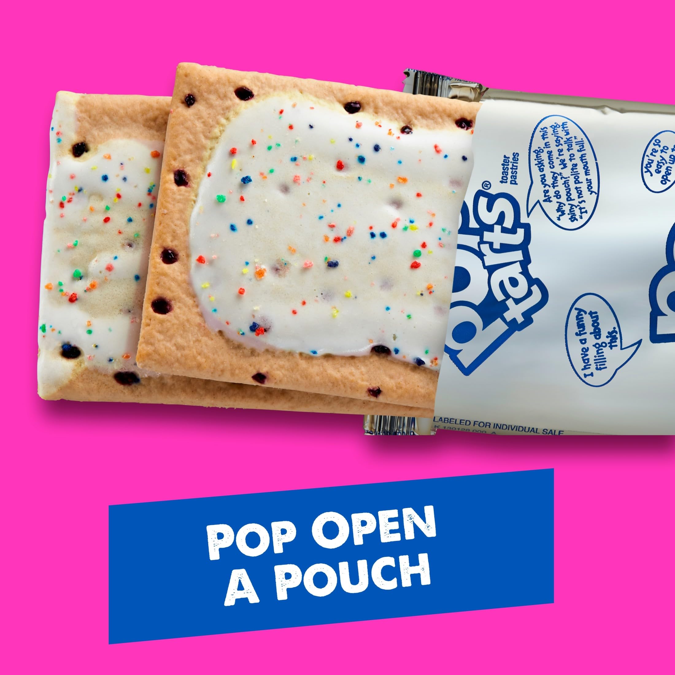 Pop-Tarts textura del relleno mostrando consistencia apetitosa