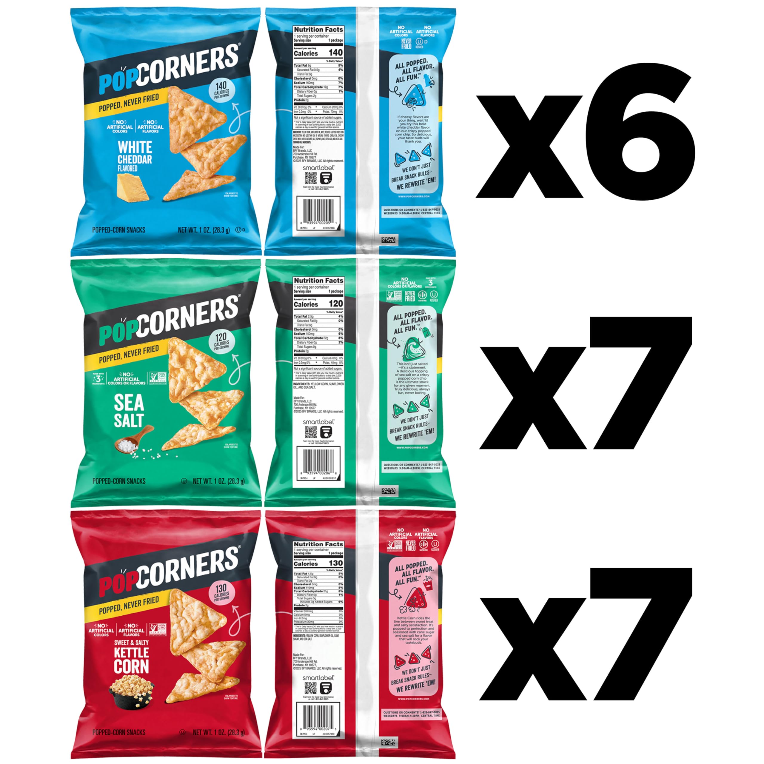PopCorners primer plano textura crujiente del snack que invita a probar