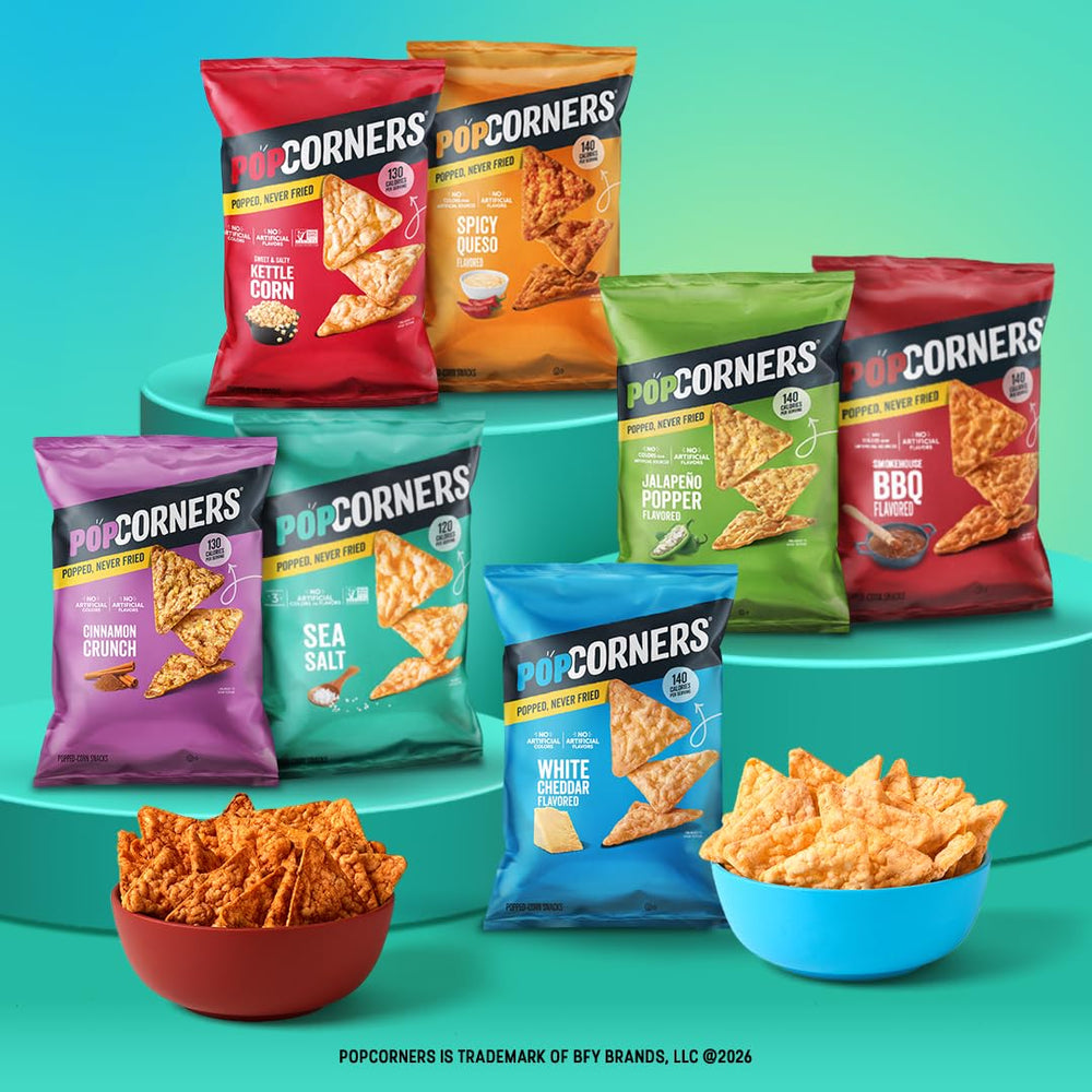 PopCorners en lonchera infantil ideal para meriendas escolares